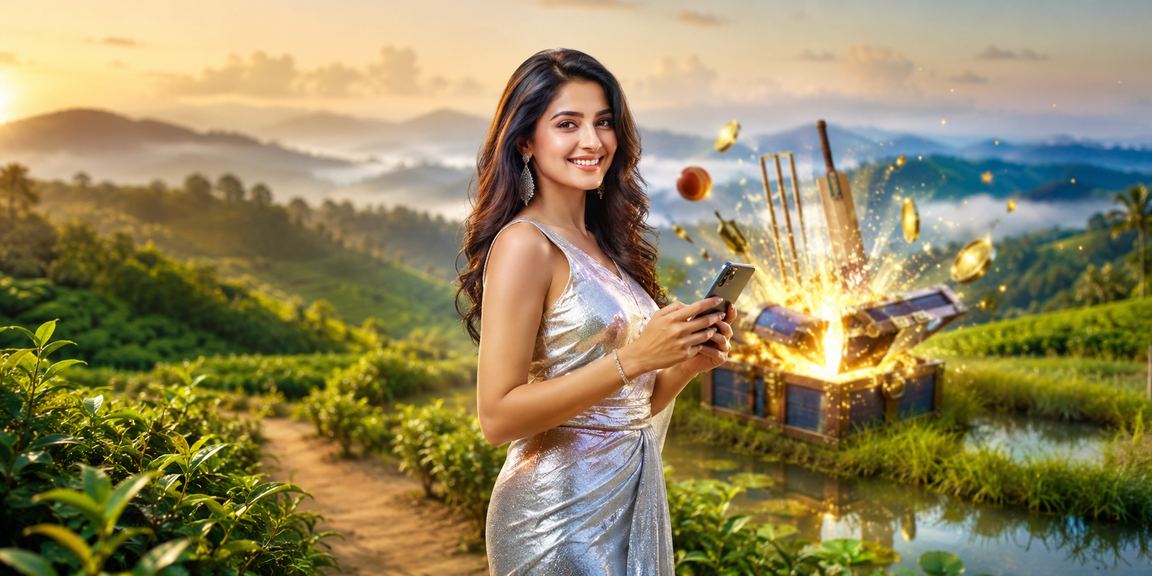 বান্দরবানের চা বাগানে বসে ক্রিকেট বেটিং উপভোগ করছেন একজন ব্যবহারকারী